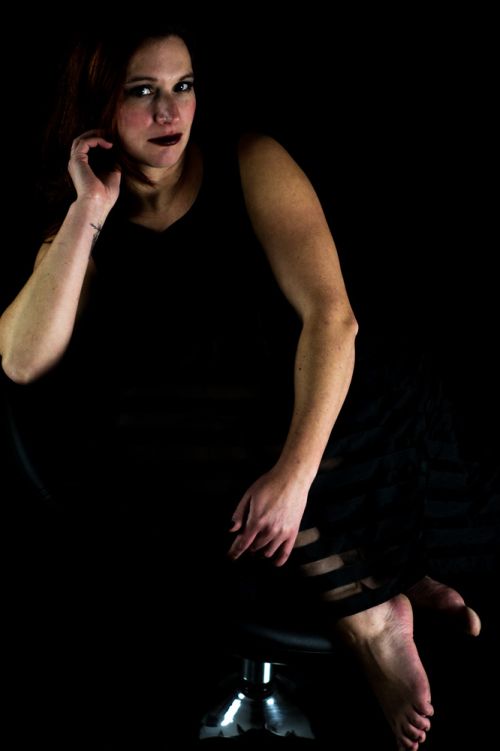 Low Key Portraitshooting in meinem Studio im Kalletal