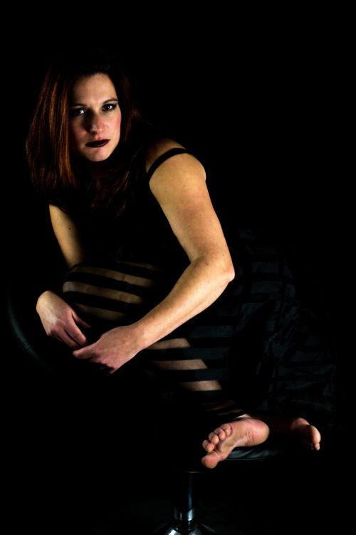 Low Key Portraitshooting in meinem Studio im Kalletal