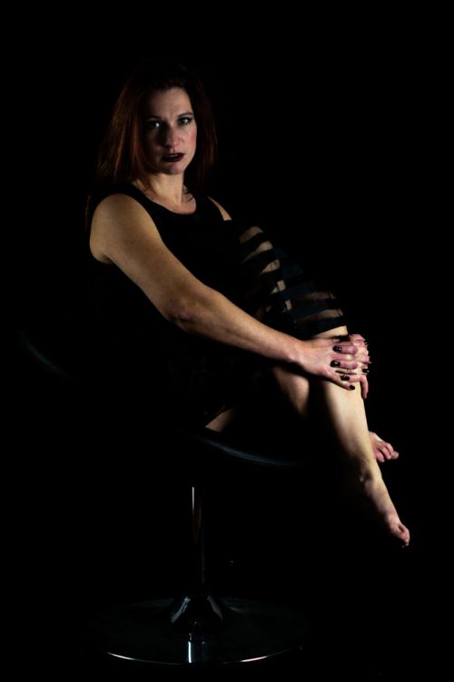 Low Key Portraitshooting in meinem Studio im Kalletal